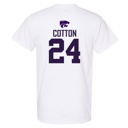 Kansas State - NCAA Women's Basketball : Jenessa Cotton - Classic Shersey T-Shirt-1
