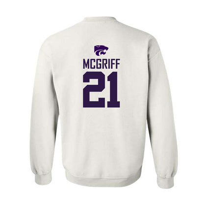 Kansas State - NCAA Men's Basketball : Khamari McGriff - Classic Shersey Crewneck Sweatshirt-1