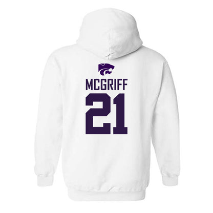 Kansas State - NCAA Men's Basketball : Khamari McGriff - Classic Shersey Hooded Sweatshirt-1