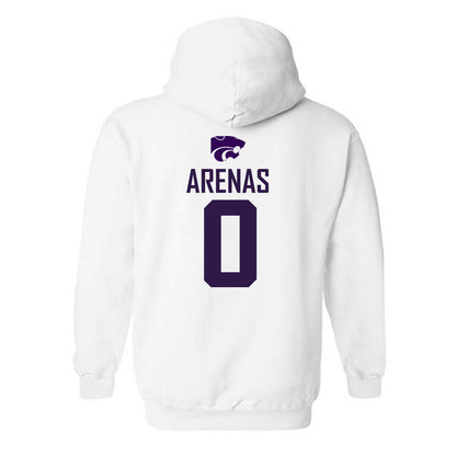 Kansas State - NCAA Women's Basketball : Izela Arenas - Classic Shersey Hooded Sweatshirt-1