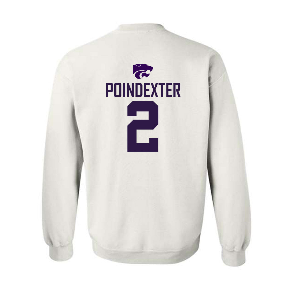 Kansas State - NCAA Women's Basketball : Temira Poindexter - Classic Shersey Crewneck Sweatshirt-1