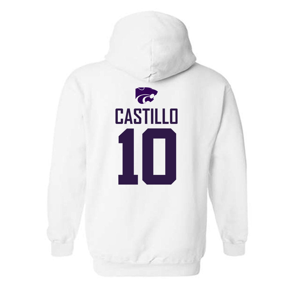 Kansas State - NCAA Men's Basketball : David Castillo - Classic Shersey Hooded Sweatshirt