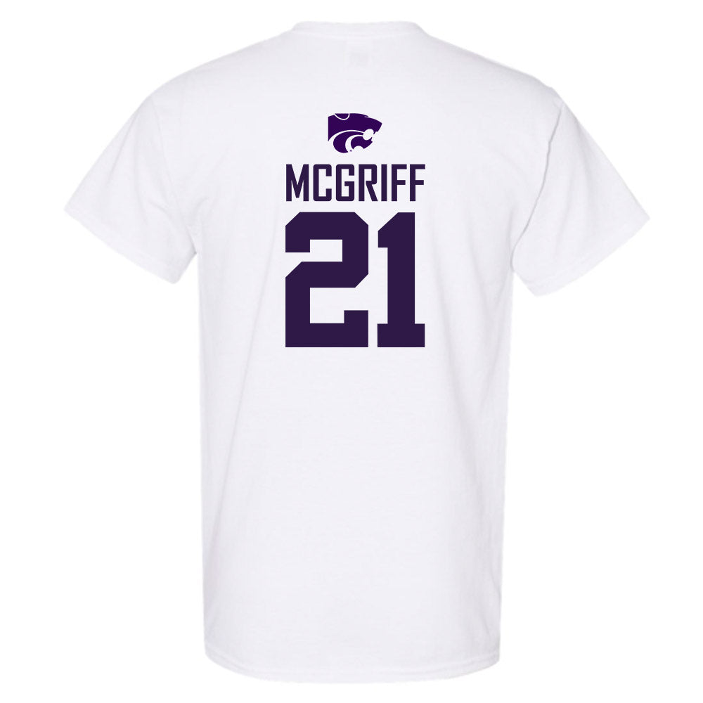Kansas State - NCAA Men's Basketball : Khamari McGriff - Classic Shersey T-Shirt-1