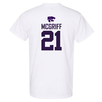 Kansas State - NCAA Men's Basketball : Khamari McGriff - Classic Shersey T-Shirt-1