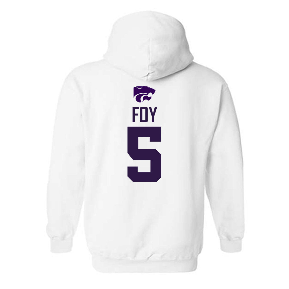 Kansas State - NCAA Women's Basketball : Aniya' Foy - Classic Shersey Hooded Sweatshirt-1