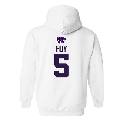 Kansas State - NCAA Women's Basketball : Aniya' Foy - Classic Shersey Hooded Sweatshirt-1