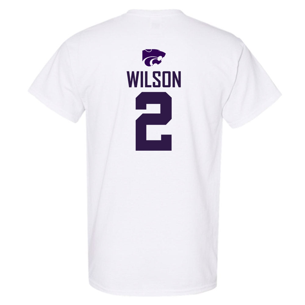 Kansas State - NCAA Men's Basketball : Exavier Wilson - Classic Shersey T-Shirt-1