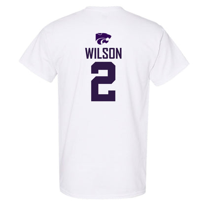 Kansas State - NCAA Men's Basketball : Exavier Wilson - Classic Shersey T-Shirt-1