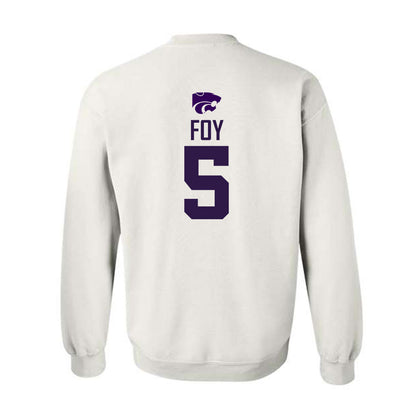 Kansas State - NCAA Women's Basketball : Aniya' Foy - Classic Shersey Crewneck Sweatshirt-1