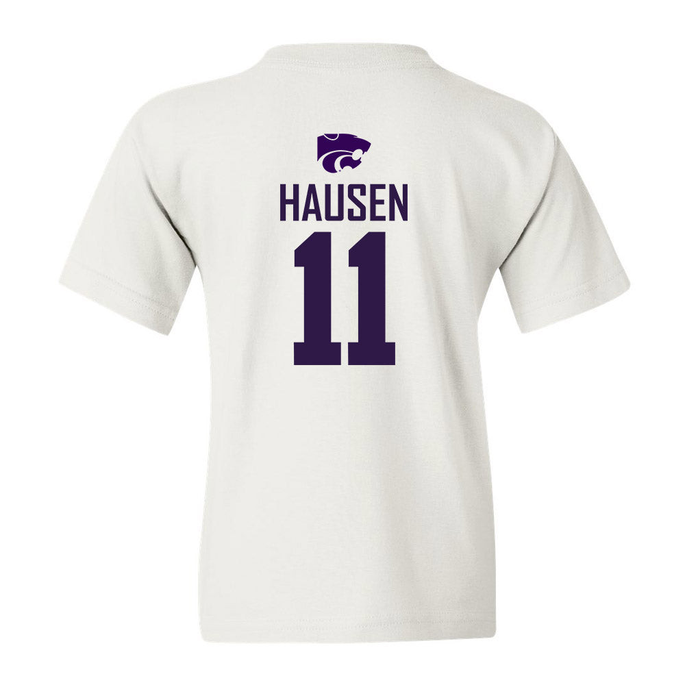 Kansas State - NCAA Men's Basketball : Brendan Hausen - Classic Shersey Youth T-Shirt