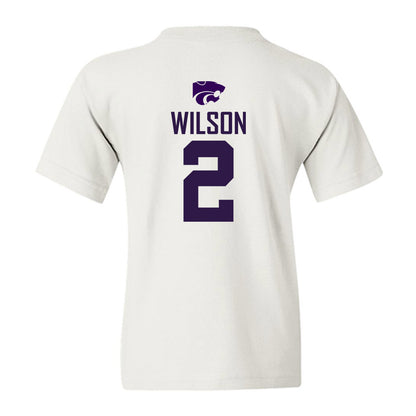 Kansas State - NCAA Men's Basketball : Exavier Wilson - Classic Shersey Youth T-Shirt-1