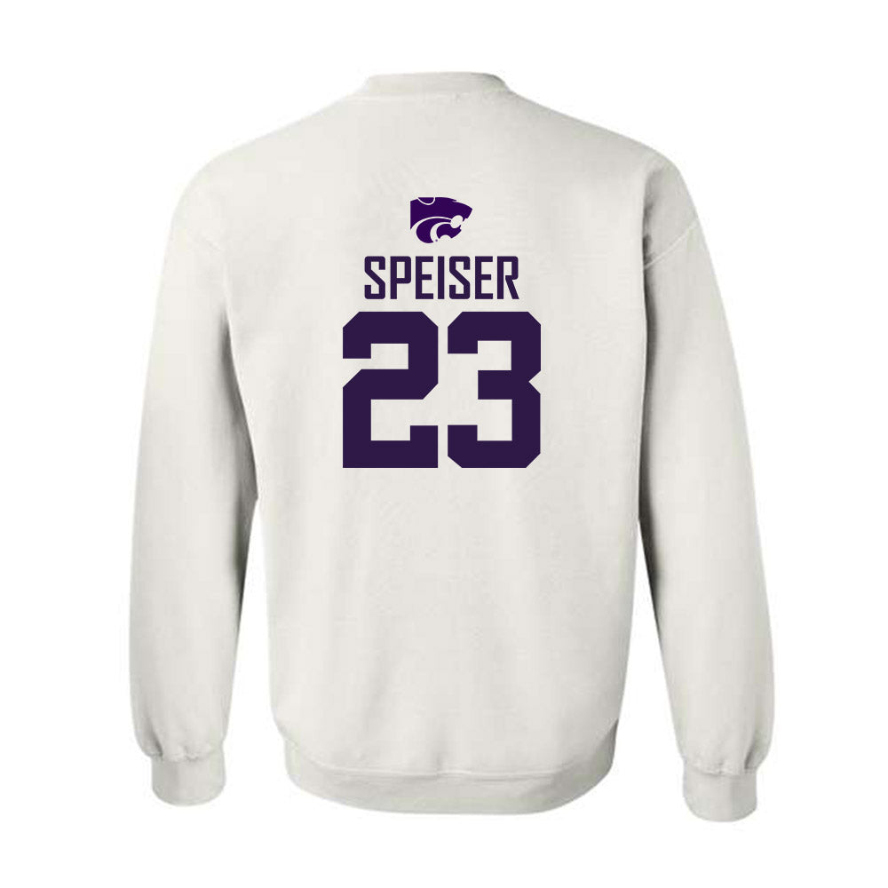 Kansas State - NCAA Women's Basketball : jordan speiser - Classic Shersey Crewneck Sweatshirt-1