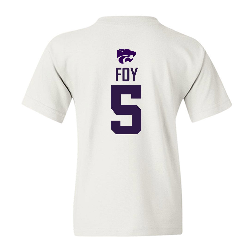 Kansas State - NCAA Women's Basketball : Aniya' Foy - Classic Shersey Youth T-Shirt-1