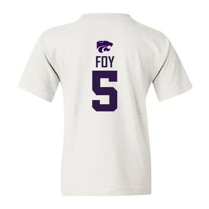 Kansas State - NCAA Women's Basketball : Aniya' Foy - Classic Shersey Youth T-Shirt-1