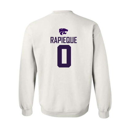 Kansas State - NCAA Men's Basketball : Elias Rapieque - Classic Shersey Crewneck Sweatshirt-1