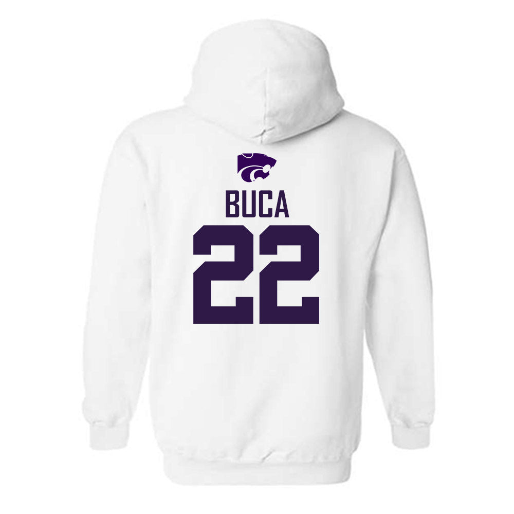 Kansas State - NCAA Men's Basketball : Dorin Buca - Classic Shersey Hooded Sweatshirt-1