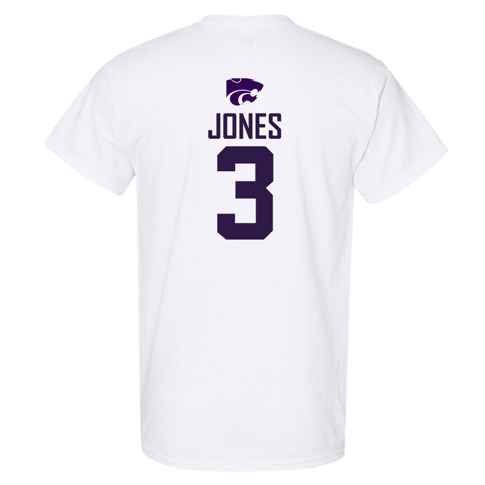 Kansas State - NCAA Men's Basketball : CJ Jones - Classic Shersey T-Shirt