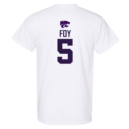 Kansas State - NCAA Women's Basketball : Aniya' Foy - Classic Shersey T-Shirt-1