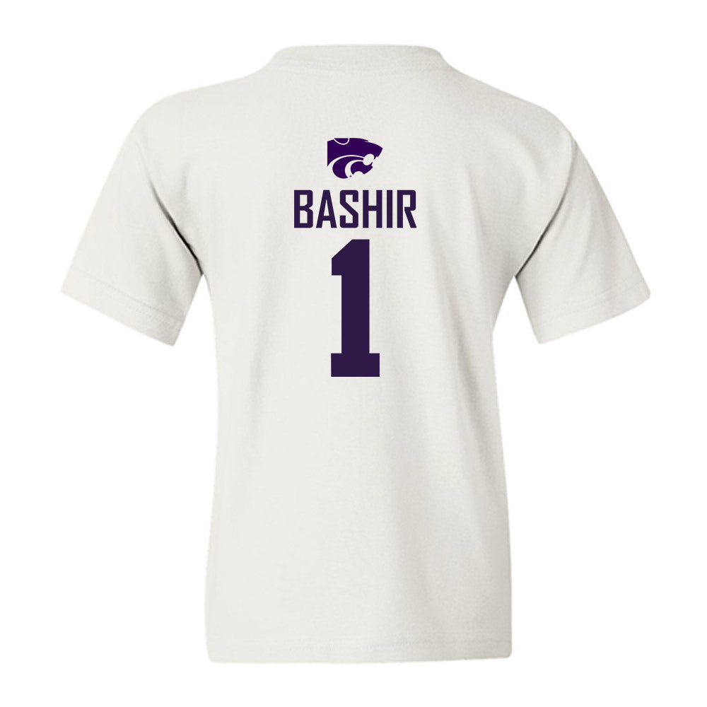 Kansas State - NCAA Men's Basketball : Abdi Bashir - Classic Shersey Youth T-Shirt-1