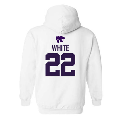 Kansas State - NCAA Women's Basketball : Ramiya White - Classic Shersey Hooded Sweatshirt-1