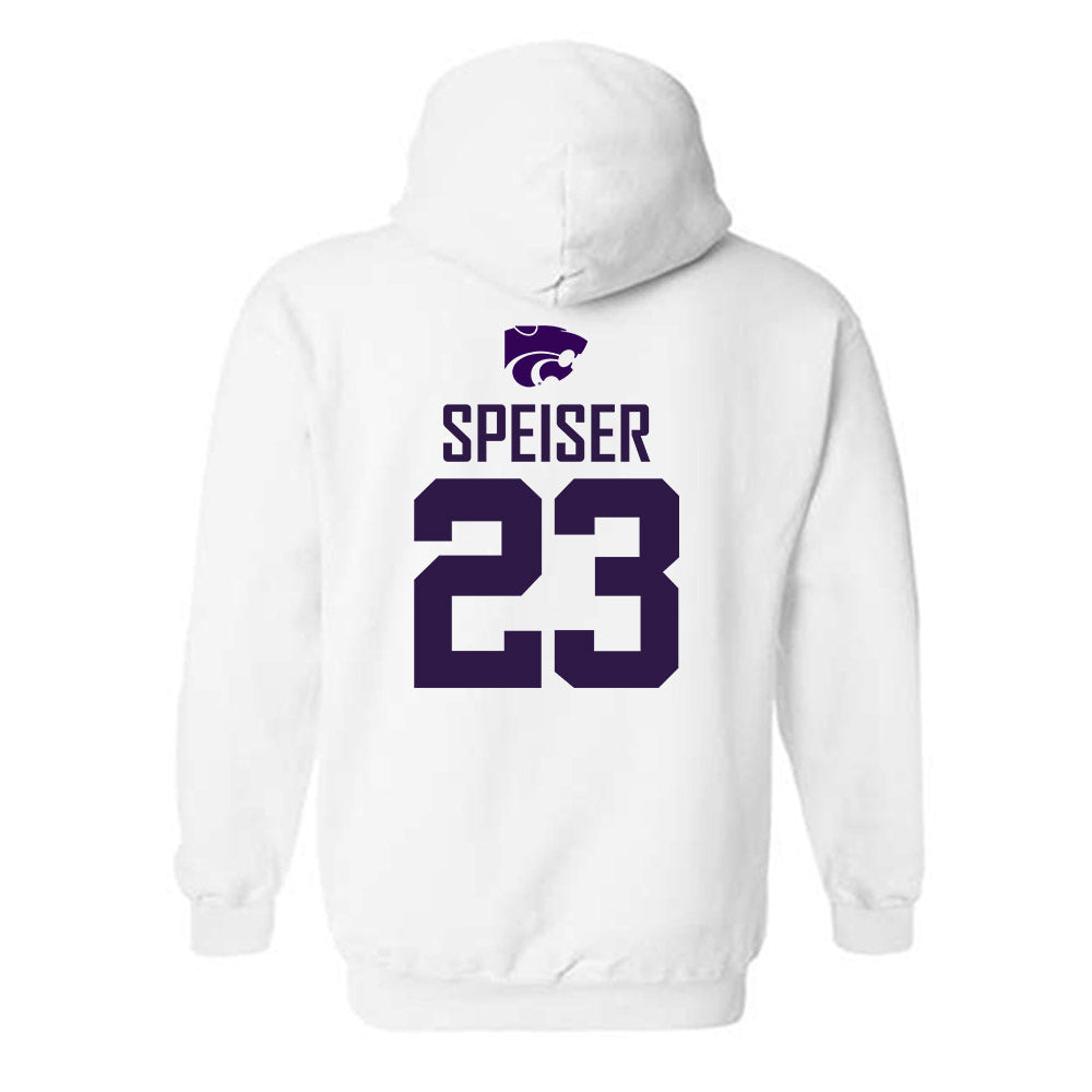 Kansas State - NCAA Women's Basketball : jordan speiser - Classic Shersey Hooded Sweatshirt-1