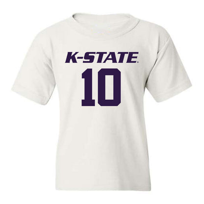 Kansas State - NCAA Men's Basketball : David Castillo - Classic Shersey Youth T-Shirt