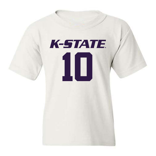 Kansas State - NCAA Men's Basketball : David Castillo - Classic Shersey Youth T-Shirt