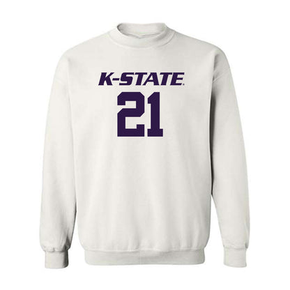 Kansas State - NCAA Men's Basketball : Khamari McGriff - Classic Shersey Crewneck Sweatshirt-0