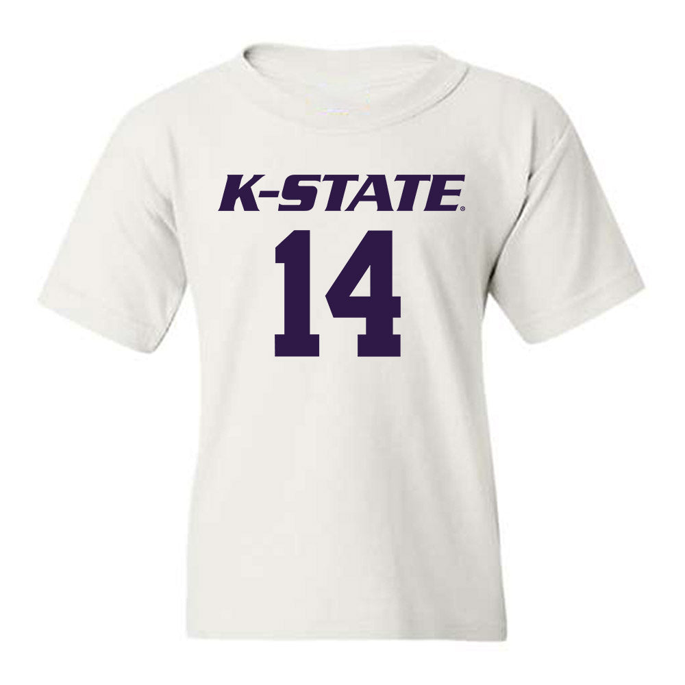Kansas State - NCAA Men's Basketball : Mobi Ikegwuruka - Classic Shersey Youth T-Shirt-0