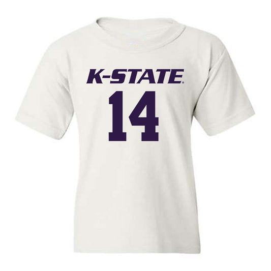 Kansas State - NCAA Men's Basketball : Mobi Ikegwuruka - Classic Shersey Youth T-Shirt-0