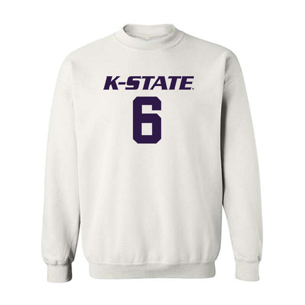 Kansas State - NCAA Women's Basketball : Gina Garcia Safont - Classic Shersey Crewneck Sweatshirt-0
