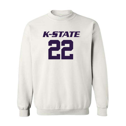 Kansas State - NCAA Women's Basketball : Ramiya White - Classic Shersey Crewneck Sweatshirt-0