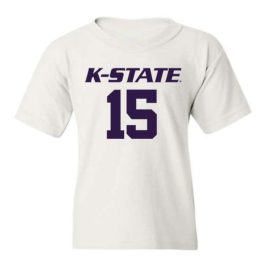 Kansas State - NCAA Men's Basketball : Taj Manning - Classic Shersey Youth T-Shirt