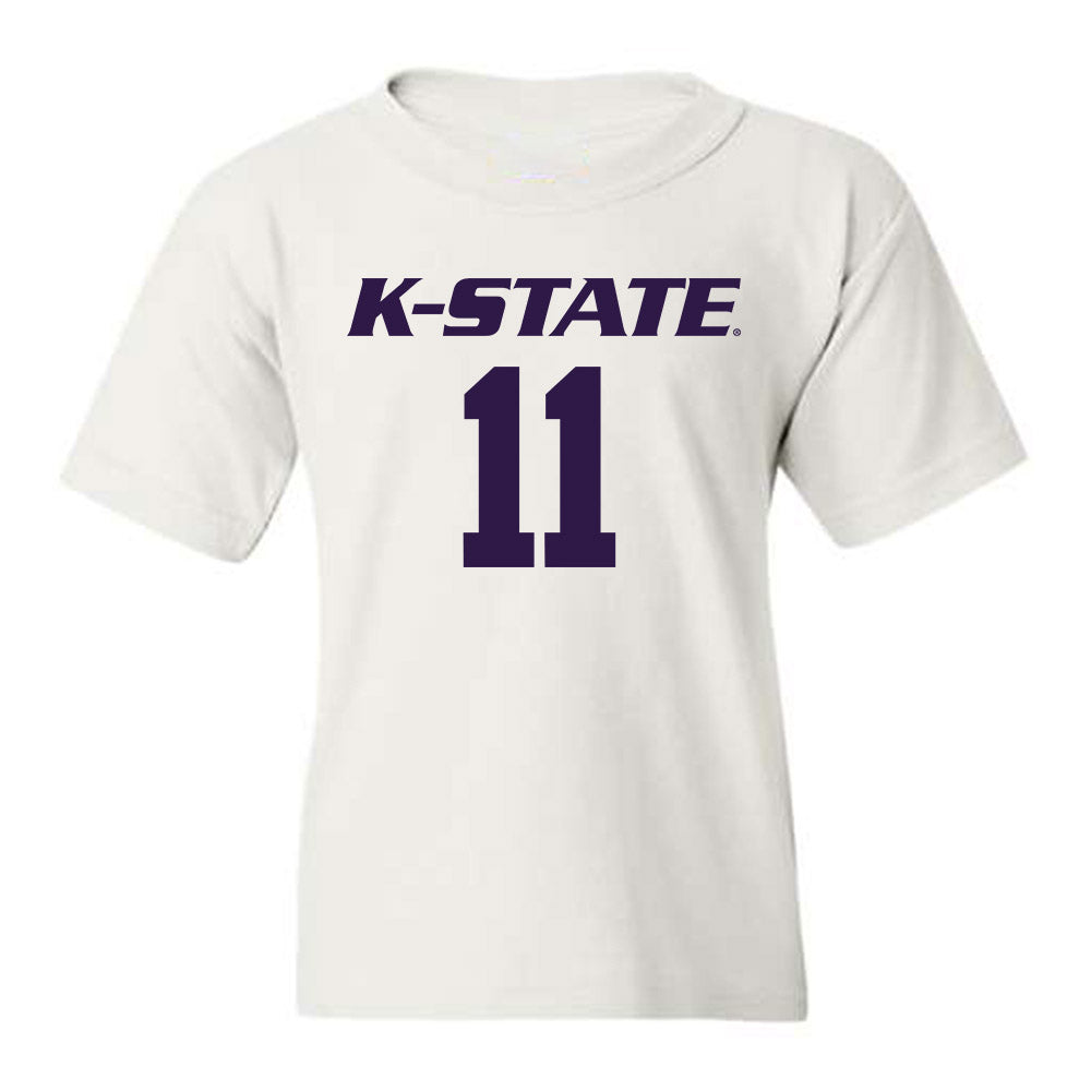 Kansas State - NCAA Men's Basketball : Brendan Hausen - Classic Shersey Youth T-Shirt