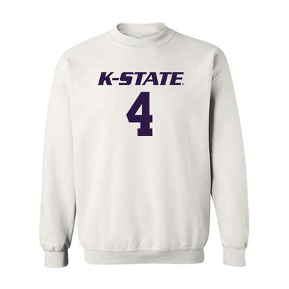 Kansas State - NCAA Women's Basketball : Nastja Claessens - Classic Shersey Crewneck Sweatshirt-0