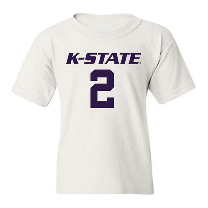 Kansas State - NCAA Men's Basketball : Exavier Wilson - Classic Shersey Youth T-Shirt-0
