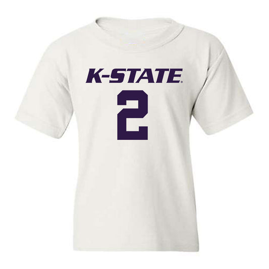 Kansas State - NCAA Men's Basketball : Exavier Wilson - Classic Shersey Youth T-Shirt-0