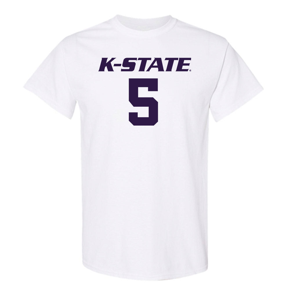 Kansas State - NCAA Women's Basketball : Aniya' Foy - Classic Shersey T-Shirt-0