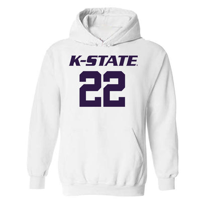 Kansas State - NCAA Men's Basketball : Dorin Buca - Classic Shersey Hooded Sweatshirt-0