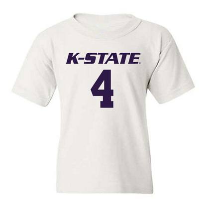 Kansas State - NCAA Women's Basketball : Nastja Claessens - Classic Shersey Youth T-Shirt-0