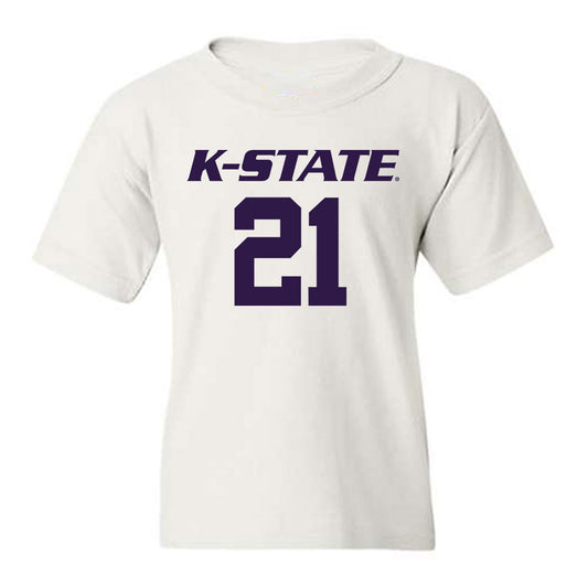Kansas State - NCAA Men's Basketball : Khamari McGriff - Classic Shersey Youth T-Shirt-0