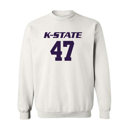 Kansas State - NCAA Men's Basketball : Andrej Kostic - Classic Shersey Crewneck Sweatshirt-0