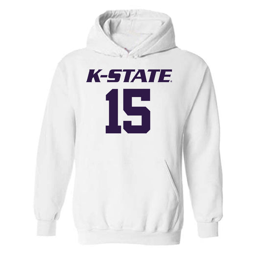 Kansas State - NCAA Men's Basketball : Taj Manning - Classic Shersey Hooded Sweatshirt