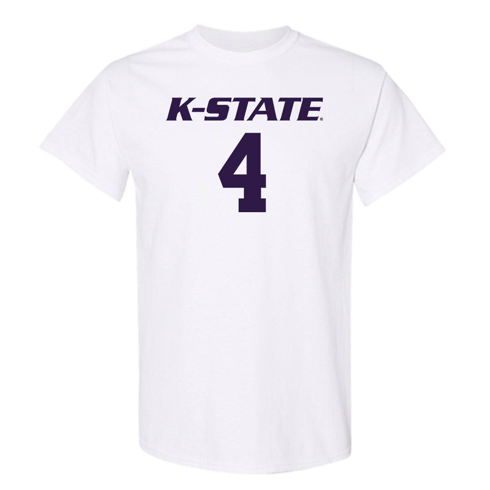 Kansas State - NCAA Women's Basketball : Nastja Claessens - Classic Shersey T-Shirt-0