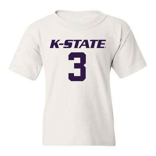 Kansas State - NCAA Men's Basketball : CJ Jones - Classic Shersey Youth T-Shirt