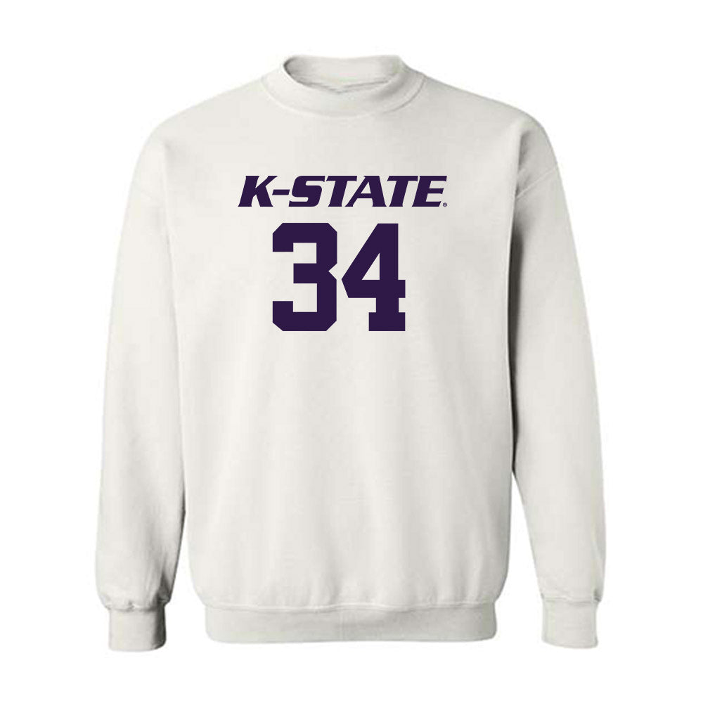 Kansas State - NCAA Women's Basketball : Tess Heal - Classic Shersey Crewneck Sweatshirt-0