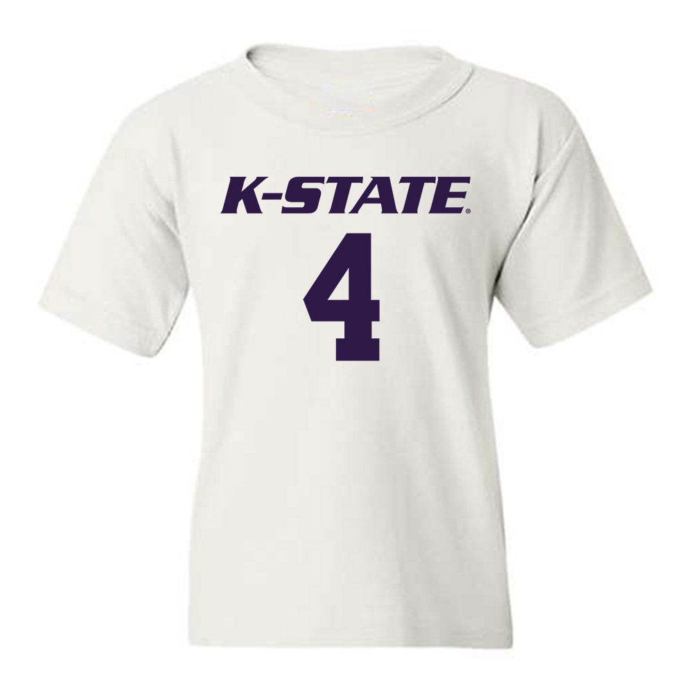Kansas State - NCAA Men's Basketball : Pj Haggerty - Classic Shersey Youth T-Shirt-0