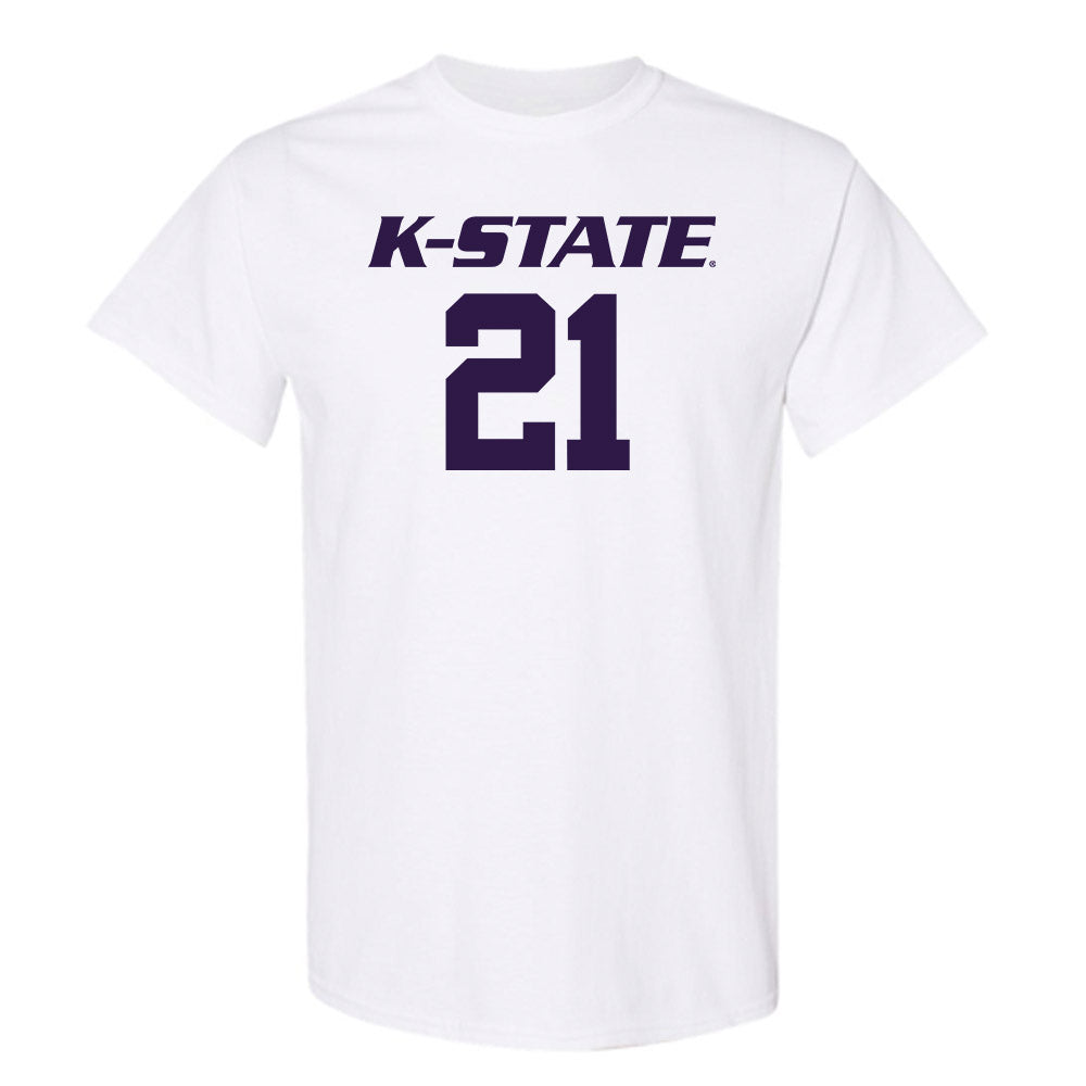 Kansas State - NCAA Men's Basketball : Khamari McGriff - Classic Shersey T-Shirt-0