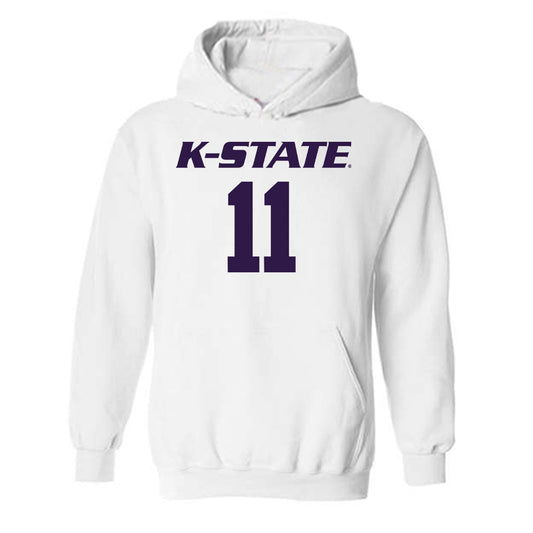 Kansas State - NCAA Men's Basketball : Brendan Hausen - Classic Shersey Hooded Sweatshirt