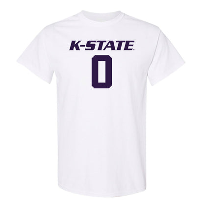 Kansas State - NCAA Men's Basketball : Elias Rapieque - Classic Shersey T-Shirt-0